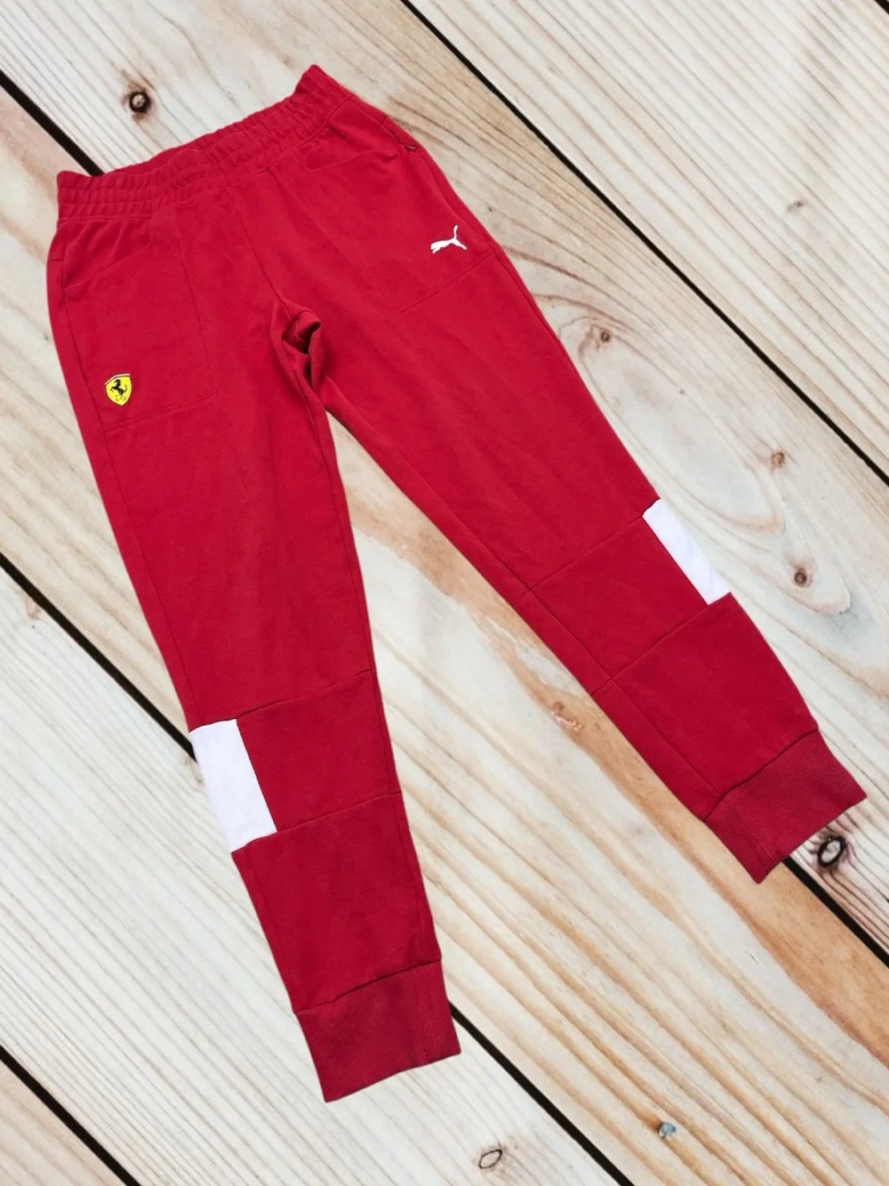 Puma x Scuderia Ferrari M red Race Sweatpants